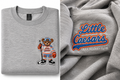 Little Caesars Hockey Bear Youth Embroidered Crewneck