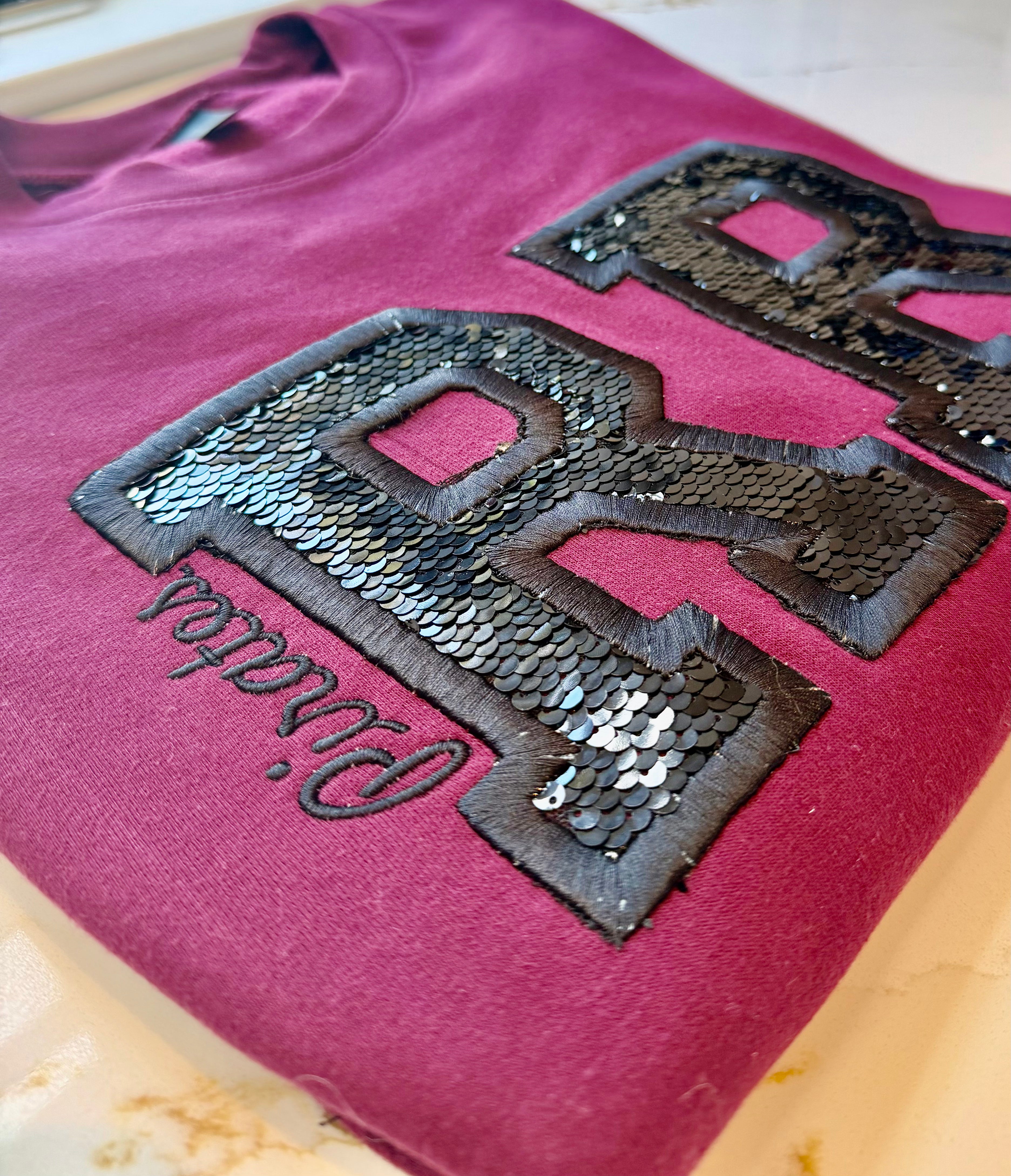 Rocky River Sequins Crewneck