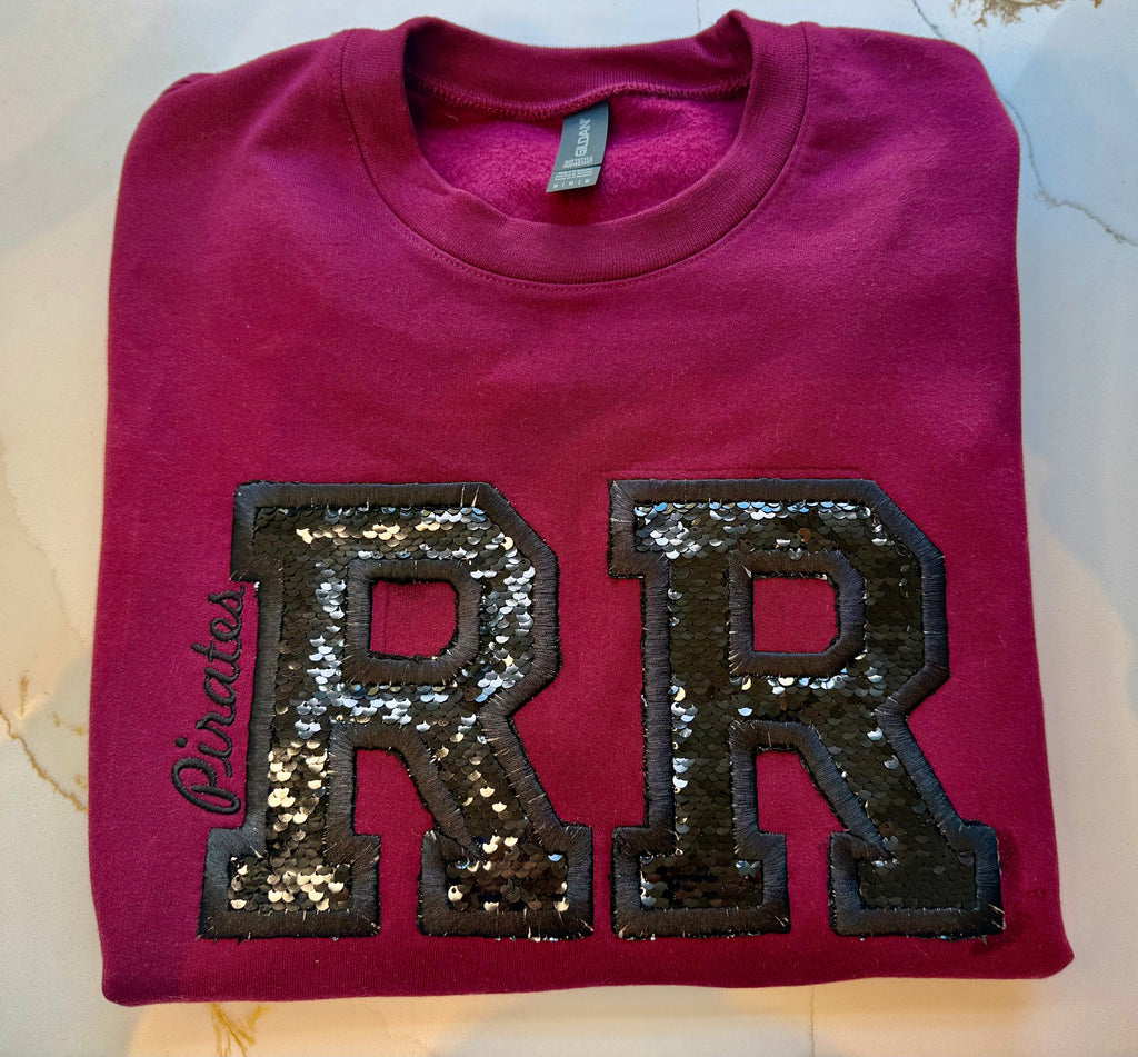 Rocky River Sequins Crewneck