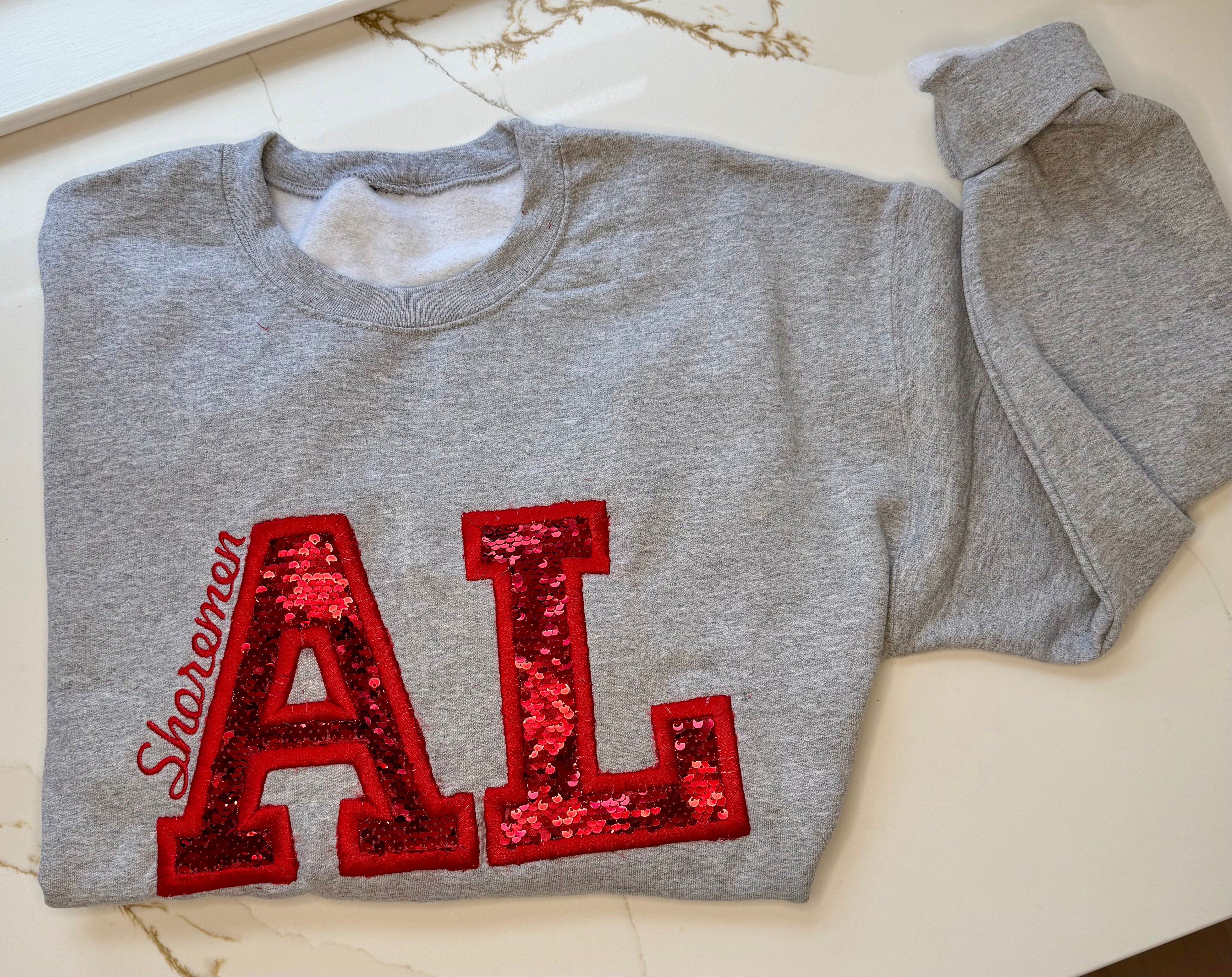 Avon Lake Sequins Crewneck