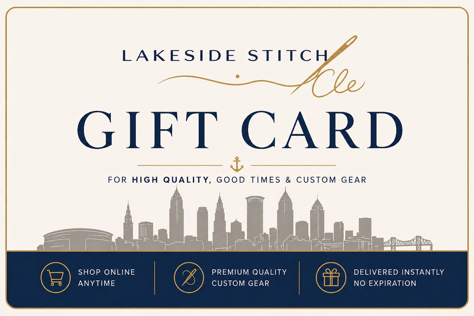 Lakeside Stitch Digital Gift Card