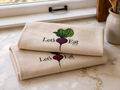 Custom tea towels