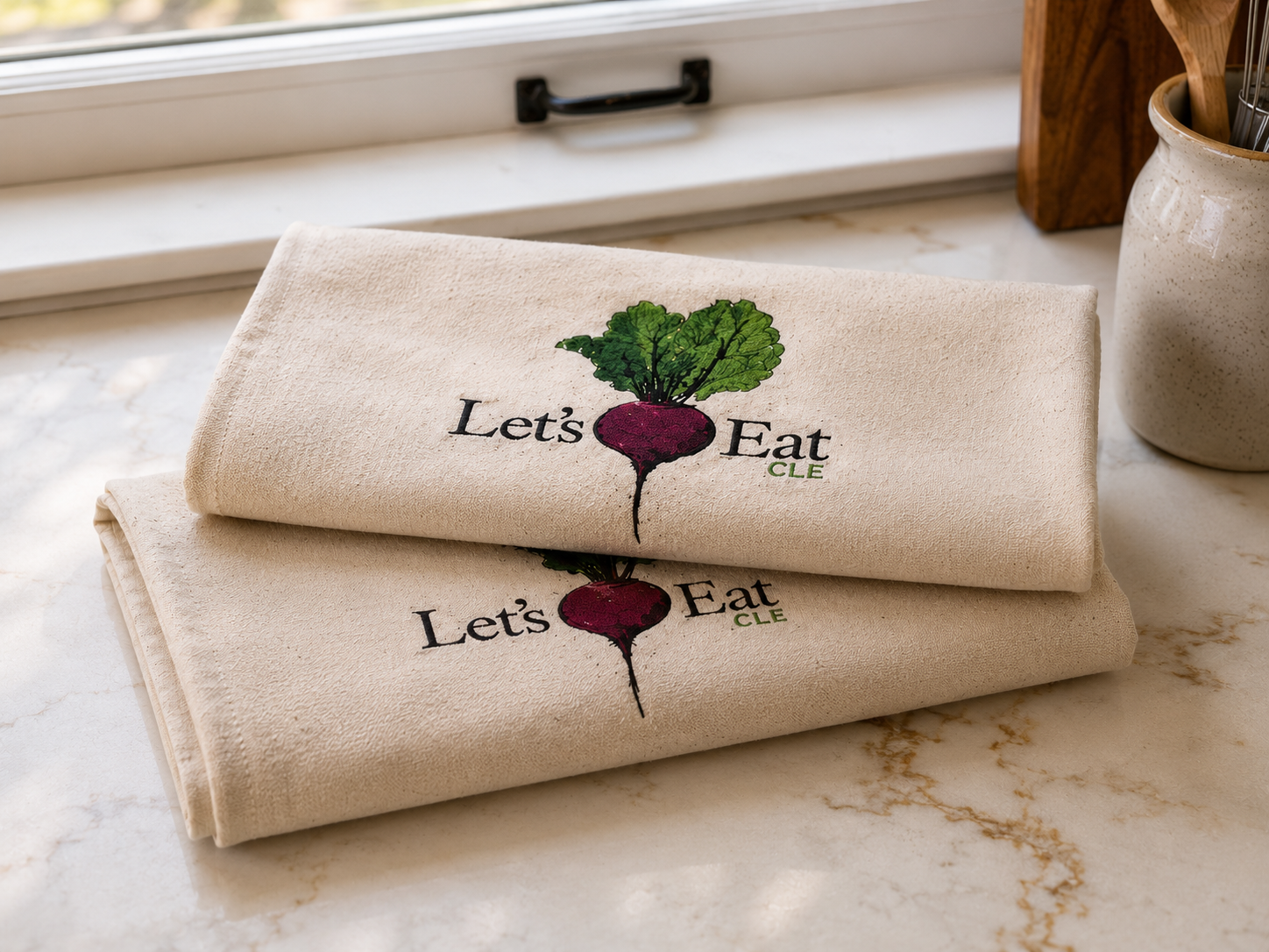 Custom tea towels